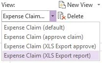 xls export approve